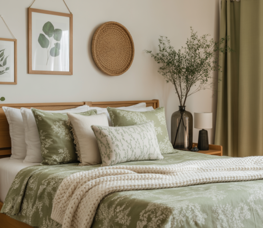 Zielona pościel a trend miejskiej dżungli – jak stworzyć wnętrze pełne natury posciel zielona